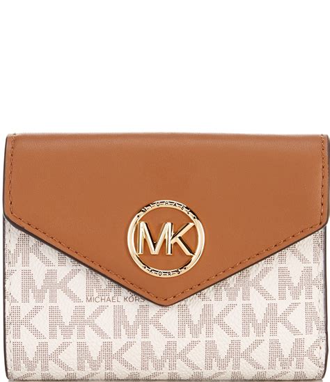 michael kors fold open envelope purse|Carmen Medium Tri.